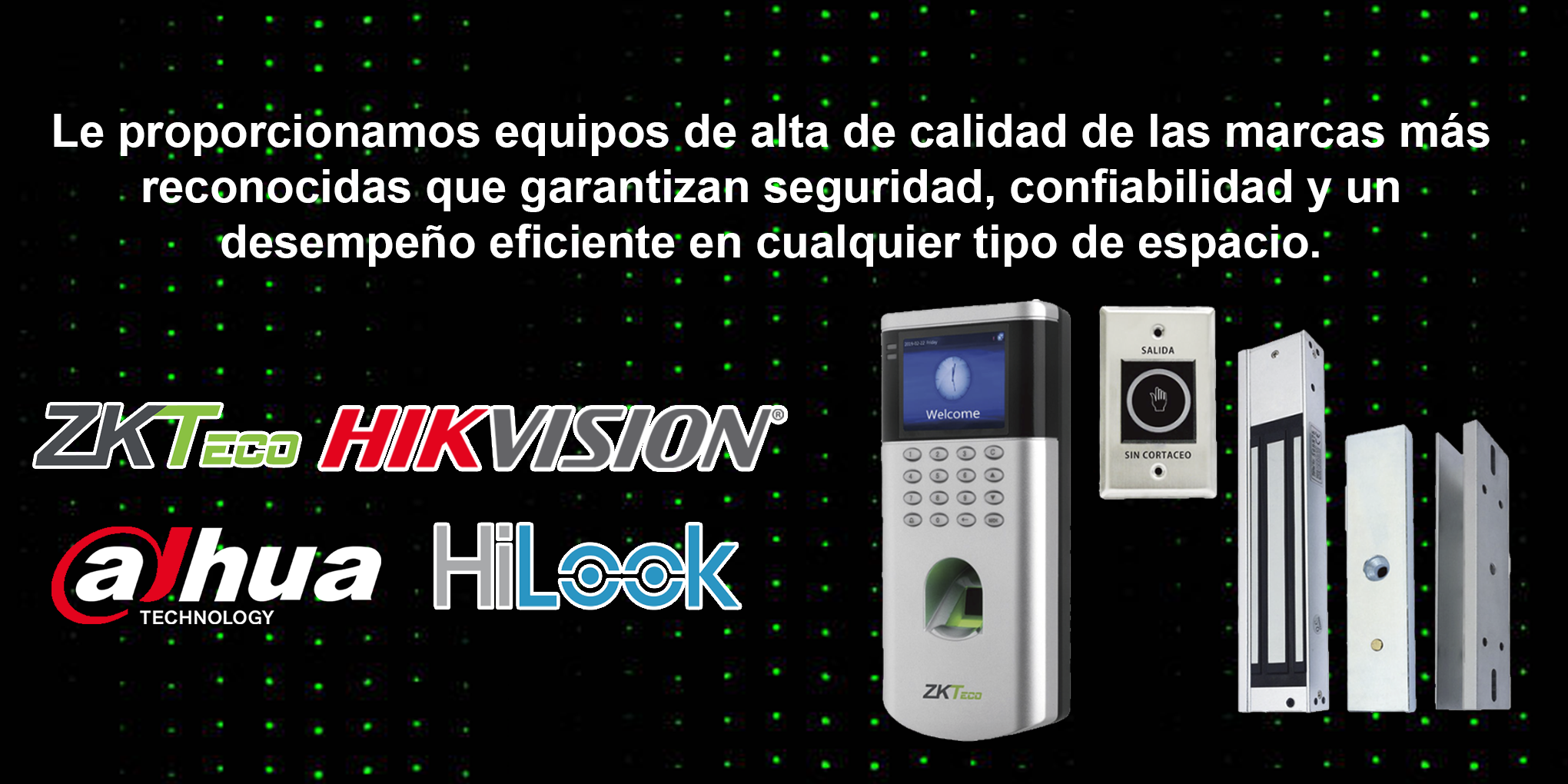 Control de Puertas, ZXTeco, HikVision, Dahua, HiLook